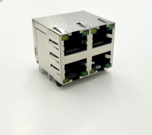 RJ45 2 x 2 LED