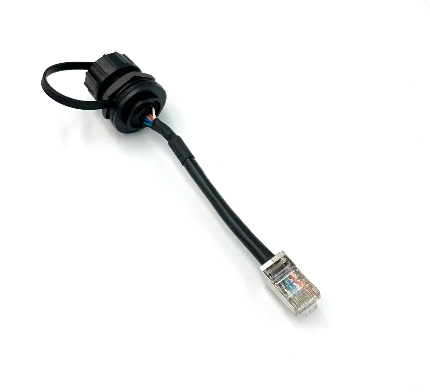 Cable Assembly Kit Rj45 IP67 Waterproof RJ45 Ethernet Cable Assembly - 堅詠